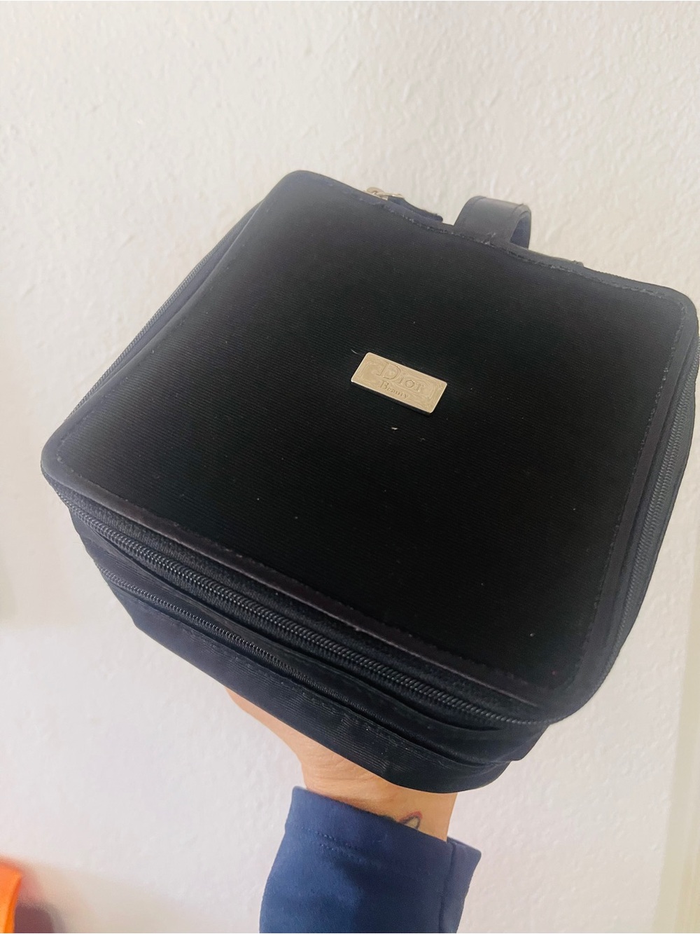 Dior Beauty Trousse de Toilette – Black Cosmetic Travel Case